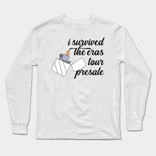 I Survived The Eras Tour Presale Long Sleeve T-Shirt